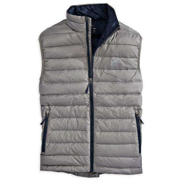 Altitude Down Vest in Steel Grey by Southern Tide