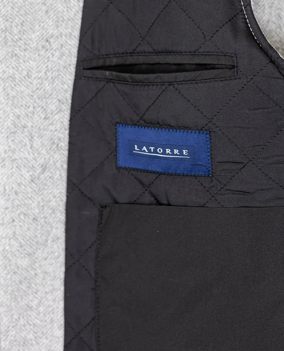 Light Grey Mens Vest