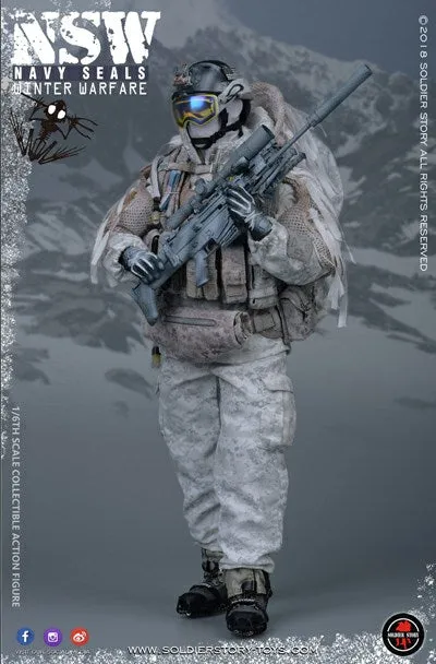 NSW Winter Warfare - AOR1 Snow Camo MOLLE Chest Rig