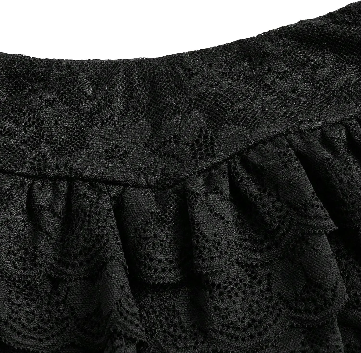 One opening Womens Summer Dresses Y2K Dress Boho Skirt Tulle Lace Mini Skirt Pleated Midi Dress Short Skirt Flowy Skirt