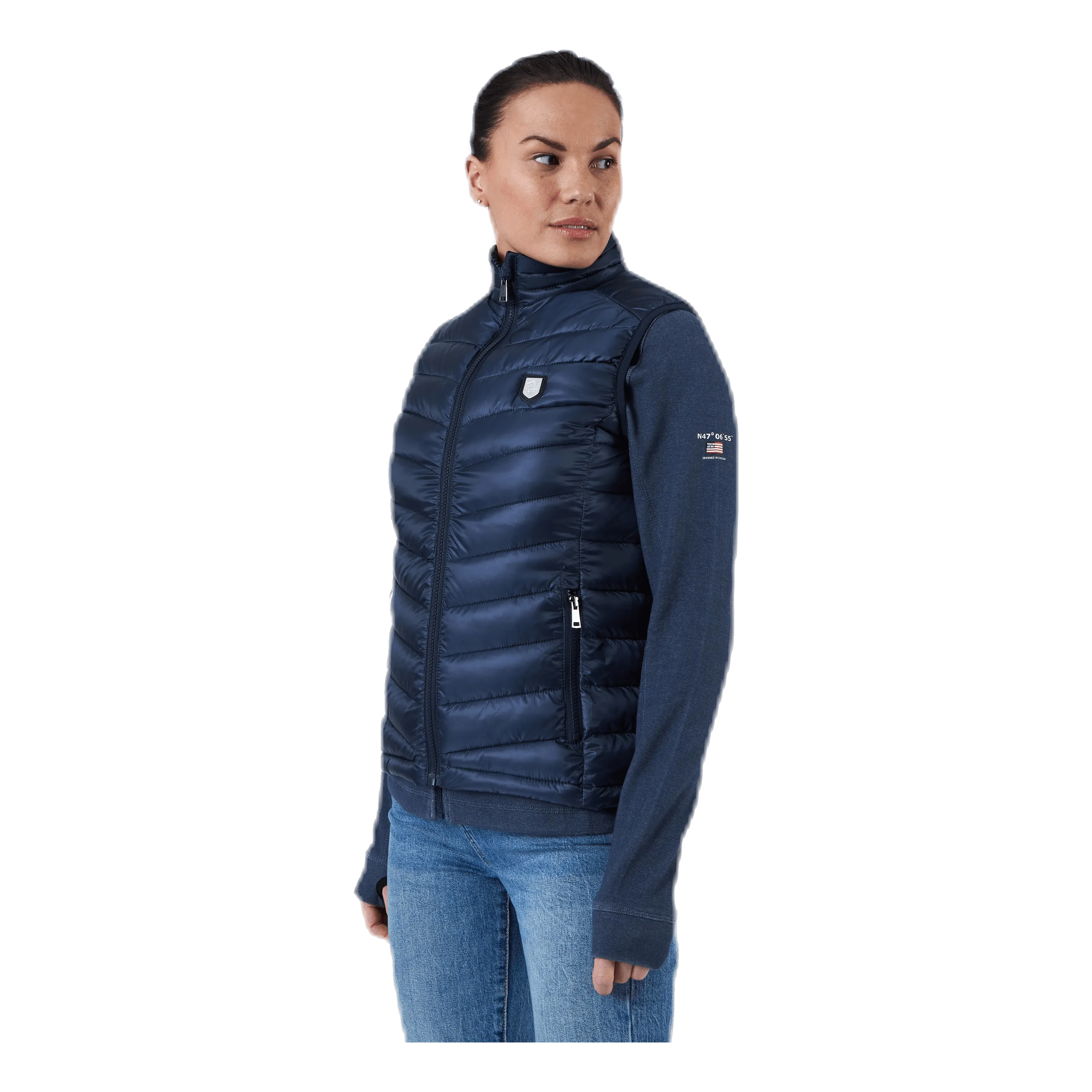 Sofia Waistcoat Blue