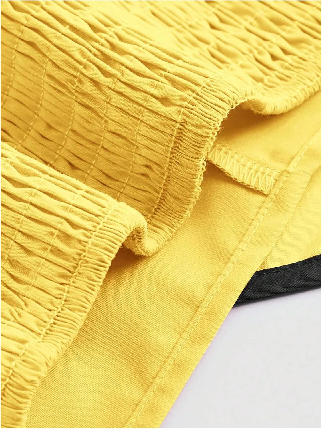 SOLY HUX Women's Y2k Bow Front Cami Crop Tops Contrast Binding Summer Camisole