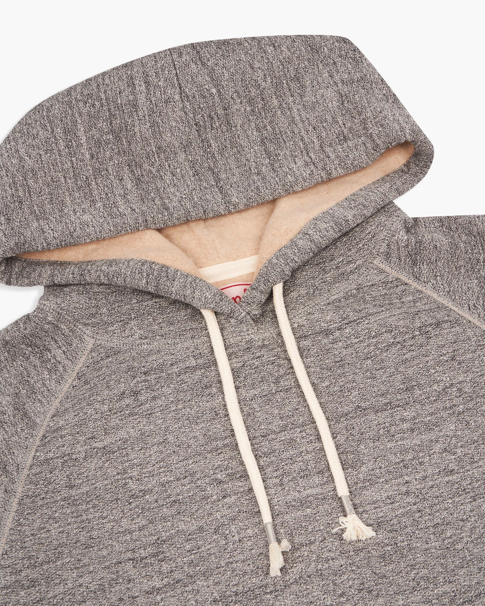 Wonder Looper Fleeced Foxfibre® Pullover Hoodie - Charcoal