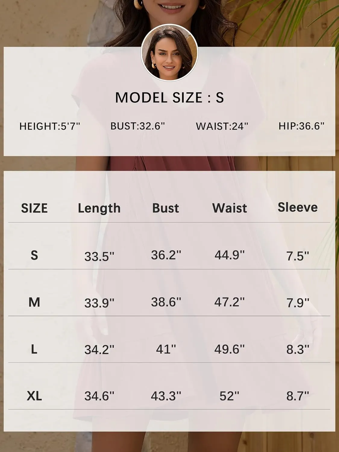 ZAFUL Women's T Shirt Dress V Neck Summer Casual Ruffle Short Sleeve Swing Dresses